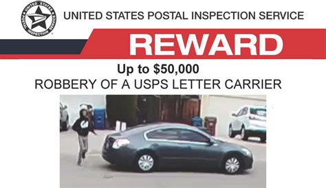 U.S. Postal Inspection Service offering $50K reward for tips on Aurora post office robbery